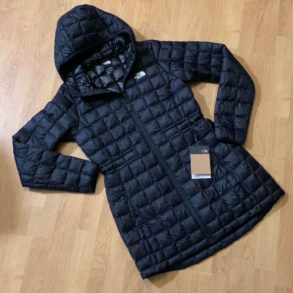 NWT The North Face Women's ThermoBall Eco Parka, Small, Black